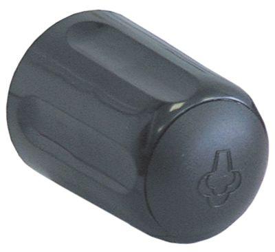 Knap Damp ø 41mm Akse ø COMPACTmm sort