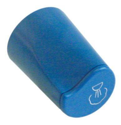 Knap Damp ø 40mm blå