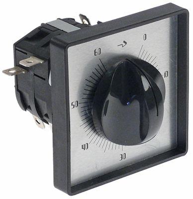 Tidsafbryder C53 4-polet Løbetid 60min 2NO/2NC Permanent stilling Nej Akse -mm Akselængde 24mm
