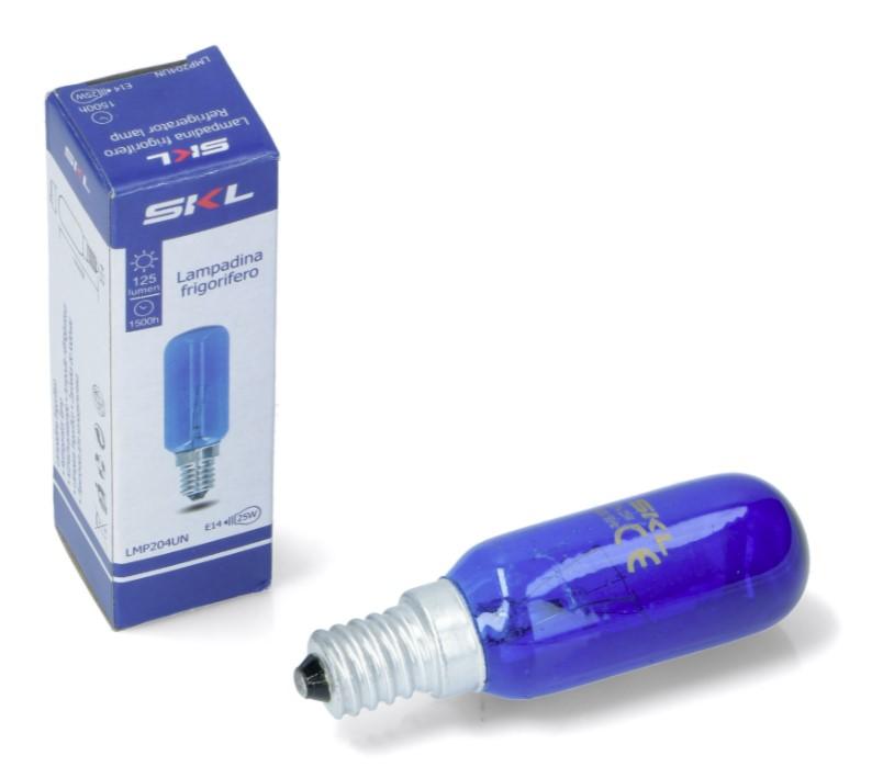 Lampe, blå kompatibel pære til køleskab