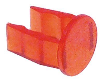 Signallampekappe ø 105mm rød