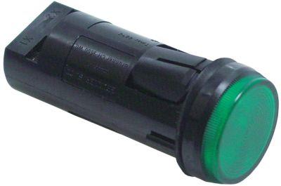 Signallampe ø 22mm 230V grøn Tilslutning Skruetilslutning Temp.best. 60°C