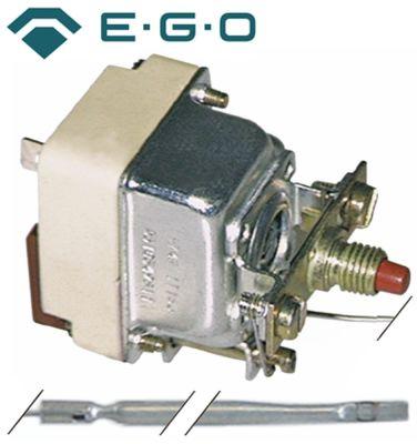 Sikkerhedstermostat Frakoblingstemp. 300°C 1-polet 5A Føler ø 3mm Føler L 174mm Kapillærrør