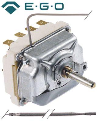 Termostat T.maks. 300°C 4-polet 2NO/2NO 16A Føler ø 4mm Føler L 128mm Kapillærrør 880mm
