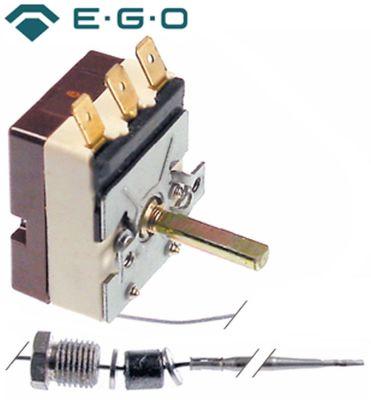 thermostat t.max. 250°C temperature range 50-250°C1-pole 1CO 16A probe ø 3,1mm probe L 160mm