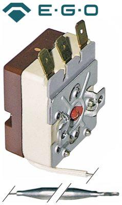 Termostat Frakoblingstemp. 132°C T.maks. 132°C 1-polet 1CO 16A Føler ø 6mm Føler L 86mm