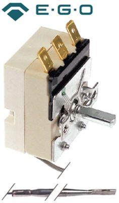 Termostat T.maks. 91°C 1-polet 1CO 16A Føler ø 31mm Føler L 201mm Kapillærrør 1730mm