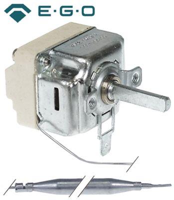 Termostat T.maks. 180°C 1-polet 1NO 16A Føler ø 6mm Føler L 87mm Kapillærrør 1500mm