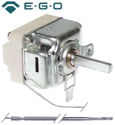 Termostat T.maks. 320°C 1-polet 1NO 16A Føler ø 3mm Føler L 219mm Kapillærrør 900mm