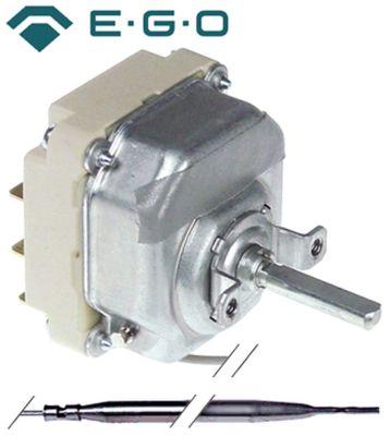 Termostat T.maks. 190°C 3-polet 1CO/2NO 16A Føler ø 4mm Føler L 157mm Kapillærrør 1780mm