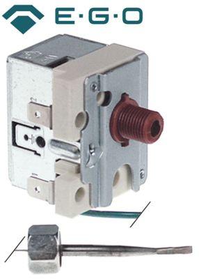 Sikkerhedstermostat Frakoblingstemp. 365°C 1-polet 16A Føler ø 4mm Føler L 96mm Kapillærrør