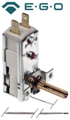 Termostat T.maks. 117°C 1-polet 1NO 16A Føler ø 303mm Føler L 178mm Kapillærrør 990mm