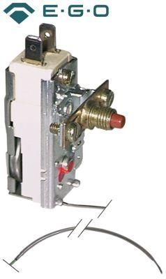 Sikkerhedstermostat Frakoblingstemp. 250°C 1-polet 16A Føler ø 303mm Føler L 160mm Kapillærr