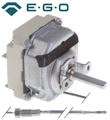 Termostat T.maks. 185°C 3-polet 3NC 16A Føler ø 4mm Føler L 229mm Kapillærrør 2600mm