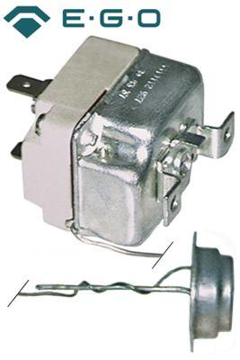 Termostat T.maks. 54°C 1-polet CO Føler ø 20/23,5mm Føler L 11mm Kapillærrør 1600mm