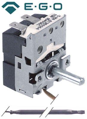 Termostat T.maks. 285°C 1-polet 1NO 16A Føler ø 303mm Føler L 152mm Kapillærrør 840mm