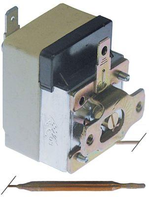 Termostat T.maks. 107°C 1-polet 1NC 16A Føler ø 6mm Føler L 85mm Kapillærrør 900mm 250V