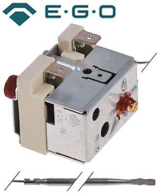 Sikkerhedstermostat Frakoblingstemp. 340°C 1-polet 16A Føler ø 3mm Føler L 160mm Kapillærrør