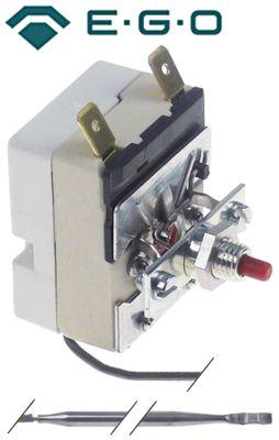 Sikkerhedstermostat Frakoblingstemp. 140°C 1-polet 16A Føler ø 4mm Føler L 125mm Kapillærrør
