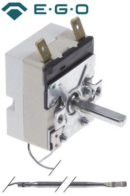 Termostat T.maks. 320°C 1-polet 1NO 16A Føler ø 31mm Føler L 160mm Kapillærrør 2250mm