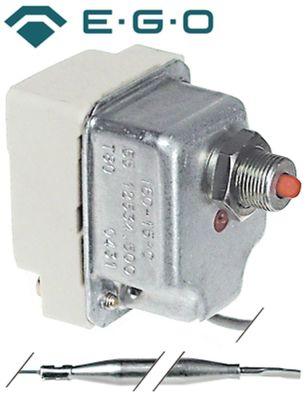 Sikkerhedstermostat Frakoblingstemp. 110°C 1-polet NC 10A Føler ø 6mm Føler L 95mm Kapillærr