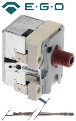 Sikkerhedstermostat Frakoblingstemp. 360°C 1NC 16A Føler ø 3mm Føler L 160mm Kapillærrør 180