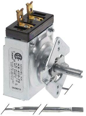 Termostat T.maks. 314°C 1-polet 1NO Føler ø 5mm Føler L 285mm Kapillærrør 1750mm Pakdåse