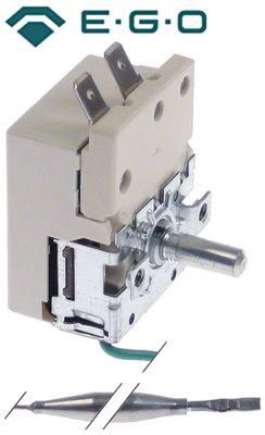 Termostat T.maks. 106°C 1-polet 1NC Føler ø 6mm Føler L 112mm Kapillærrør 1770mm Pakdåse