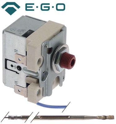 Sikkerhedstermostat Frakoblingstemp. 340°C 1-polet 16A Føler ø 3mm Føler L 160mm Kapillærrør