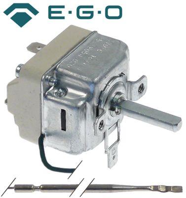 Termostat T.maks. 280°C 1-polet 1NO 16A Føler ø 3mm Føler L 229mm Kapillærrør 1490mm