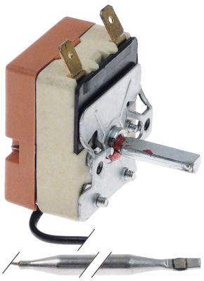 Termostat T.maks. 100°C 16A Føler ø 6mm Føler L 88mm Kapillærrør 510mm Akse ø 6x4,6mm