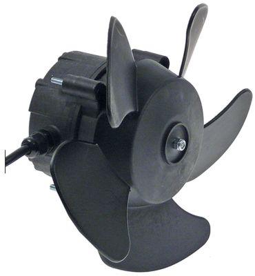 Ventilator 7W 220-240V 1300o/min Tilslutning Kabel 350mm 50/60Hz