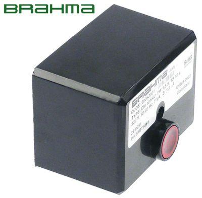 Gasfyringsautomat Type CM191.2 Elektroder 2 Ventetid 15sek Sikkerhedstid 10sek 7VA 230V BRAHMA