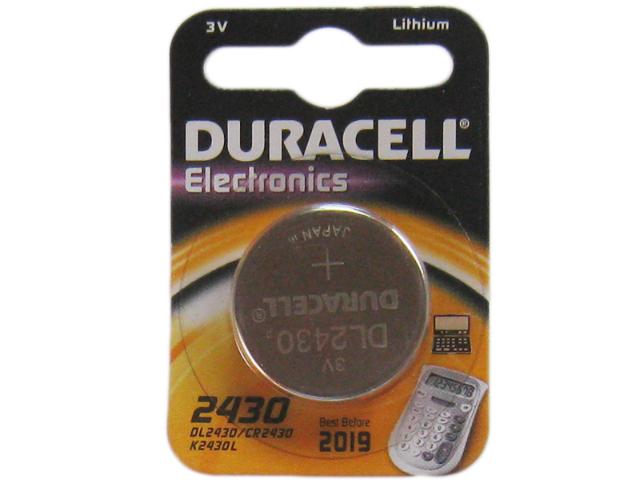 Batteri knapcelle DL2430 / CR2430