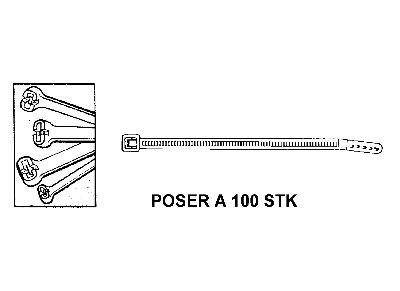 Kabelbinder 3,6 x 140 mm