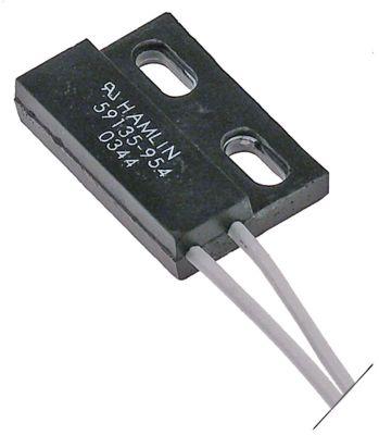 Magnetkontakt 230V 5A Tilslutning Kabel Kabellængde 800mm L 285mm B 19mm 1NO P maks. 10W