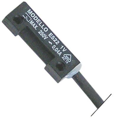Magnetkontakt 250V 4A Tilslutning Kabel Kabellængde 1000mm L 40mm B 13mm 1NO P maks. 10W