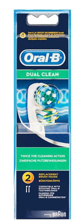 Oral-B tandbørster Dual Clean 2 stk.