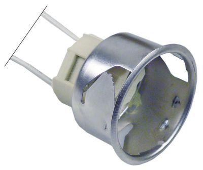 Lampefatning Tilslutning Kabel 380mm Indbygning ø 355mm Fatning G9 220-230V
