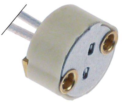 Lampefatning Tilslutning Kabel 750mm Fatning G4/G5,3/G6,35 24V Kabellængde 750mm ø 17mm