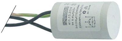 Interferensfilter 250V 50-60Hz Tilslutning Kabel 200mm Plastik ø 23mm L 42mm