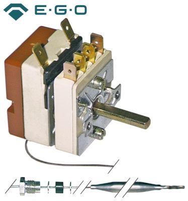 Termostat T.maks. 110°C 1-polet Pakdåse  - med ekstra kontakt EGO  - Serie 55.13_