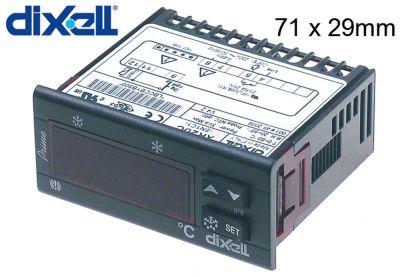 electronic controller DIXELL XR20C-5N1C1mounting measurements 71x29mm 230V voltage AC
