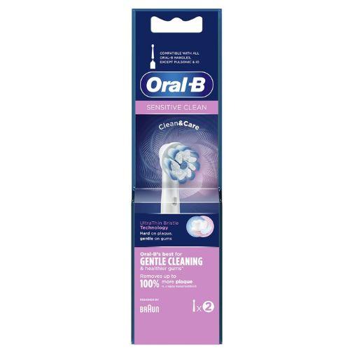 Oral-B tandbørster Sensitive Clean 2 stk.