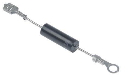 HV-diode Type RG404 Tilslutning F6,3 mm/øse M4 til mikrobølgeovne