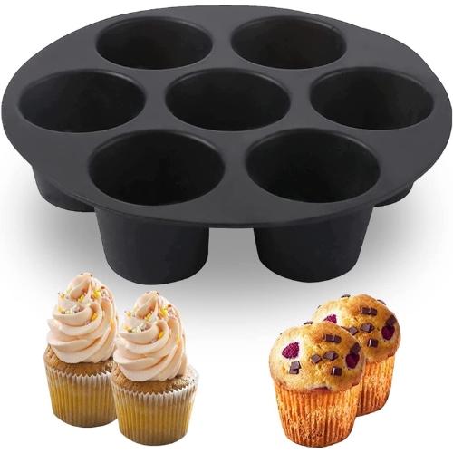 Muffinform i silikone til Airfryer, ovn, mikroovn