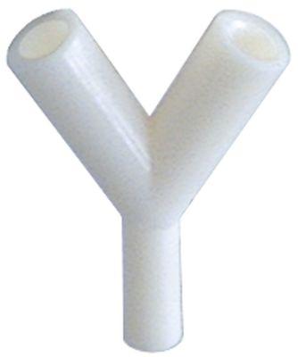 Y-stykke Plastik Slange ø 8-6-8mm til pressostat